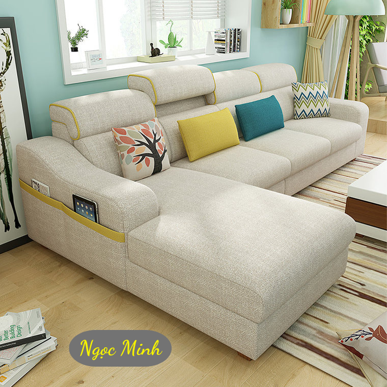 Sofa Phòng Khách Góc Chữ L (SF07)
