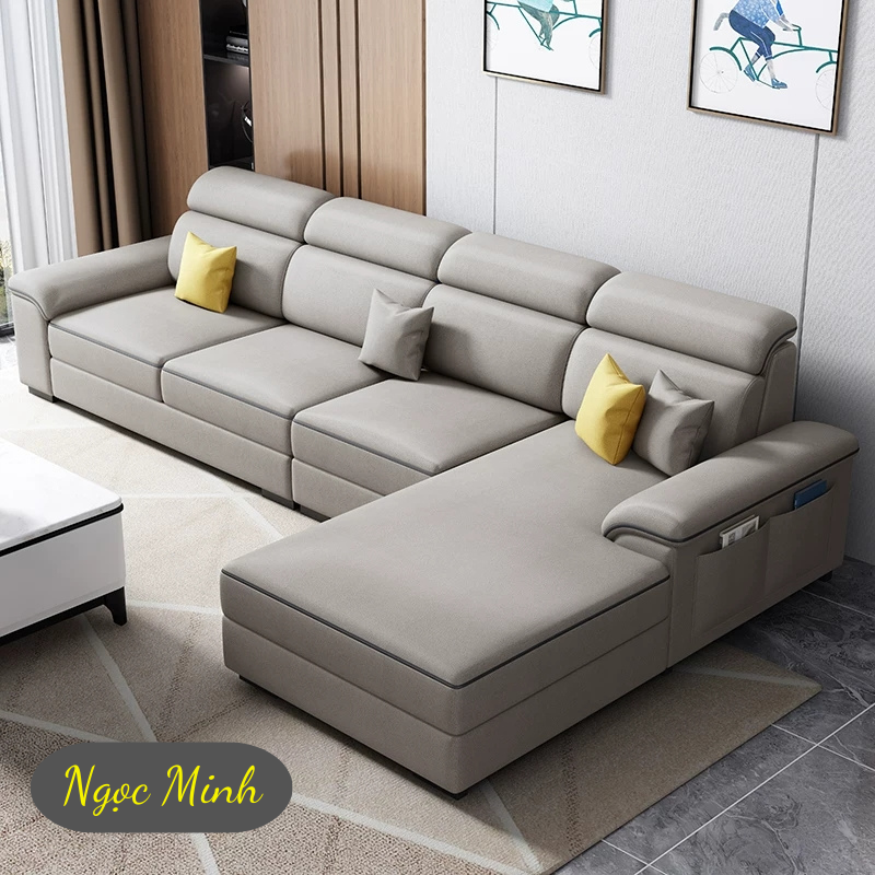 Sofa Phòng Khách Góc Chữ L (SF04)